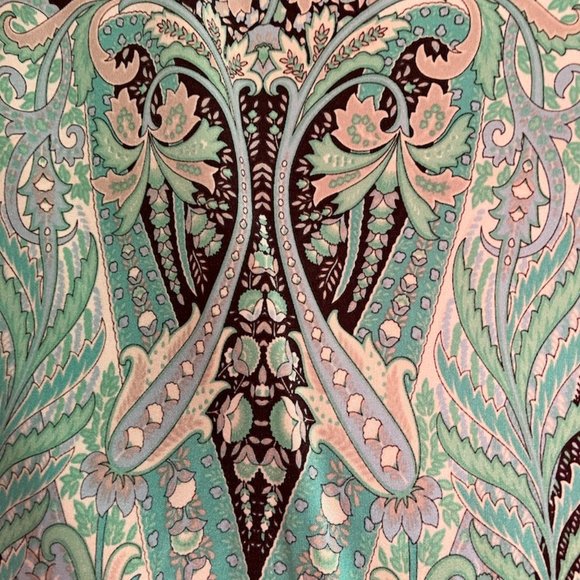 Vintage Eli Tahari Strapless Silk Top with matching Short Pancho - Picture 6 of 12